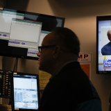 A Wall Street, les indices s'orientaient vers une ouverture dans le rouge. archive) KEYSTONE/AP/SETH WENIG